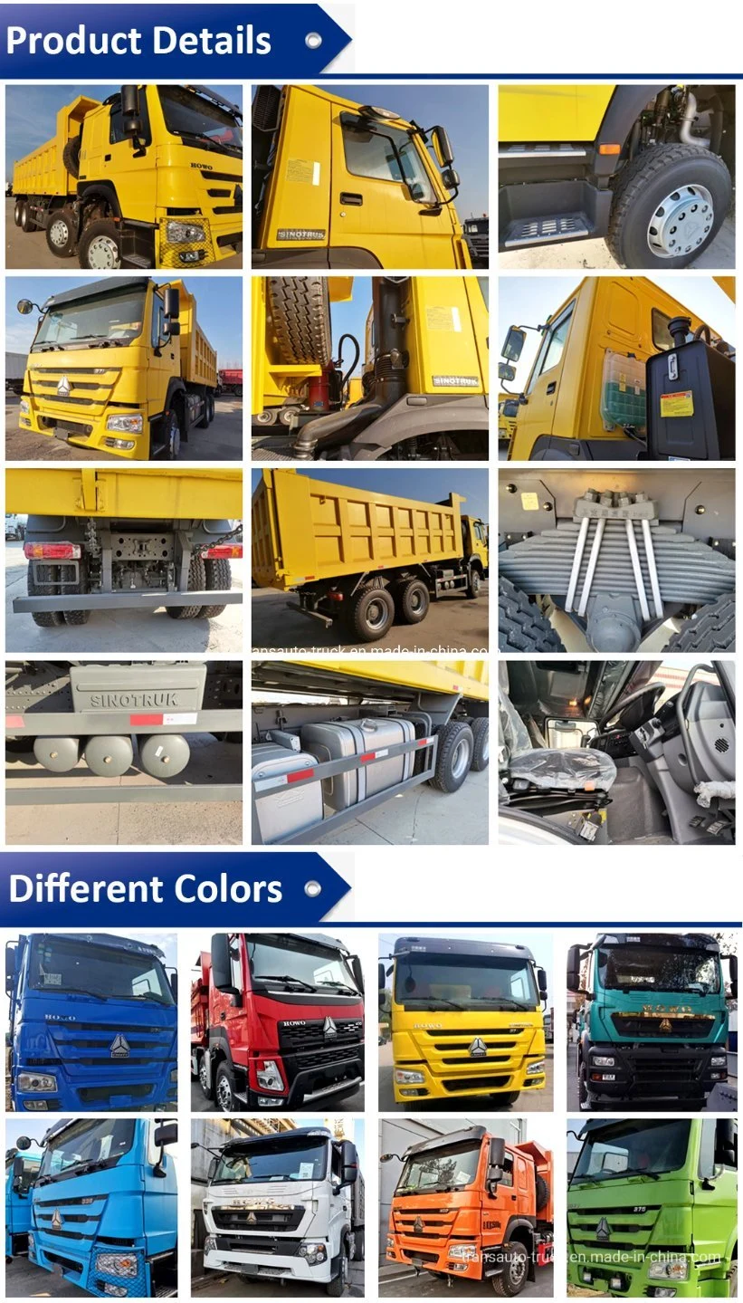 2023 Year China Original Sino Truck Sinotruk Heavy Duty Truck/HOWO New 6X4 10 Wheels 371HP /400HP Tipper/Dumper/Dump Truck Price for Mining/Sands