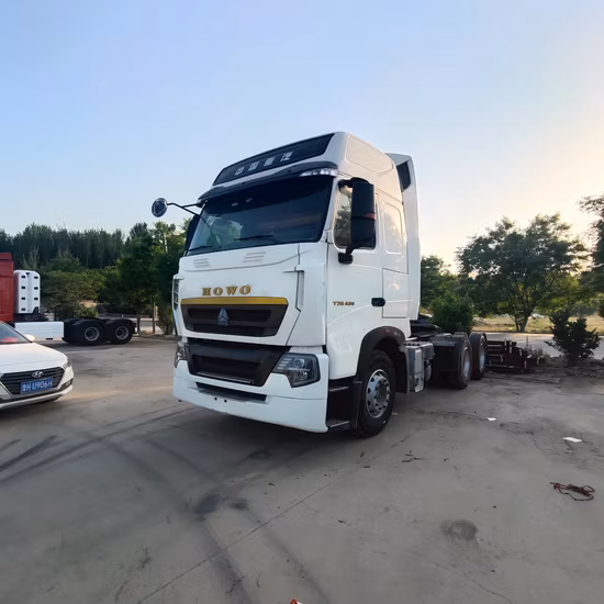 Тягач HOWO T7 CNG Тягач HOWO CNG 6*4 тягач на продажу