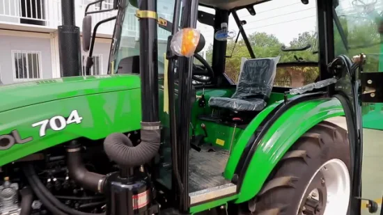 Сельскохозяйственная техника Многоцелевой компактный мини-трактор 50HP 60HP 70HP 4WD Сельскохозяйственные тракторы
