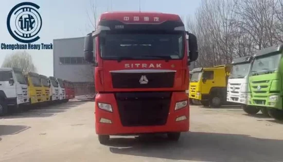 Китай 2017/2018/2019 год б/у тягач 430HP/440HP Sinotruk HOWO Sitrak T7h CNG head 6X4 б/у тягачи CNG Euro 5