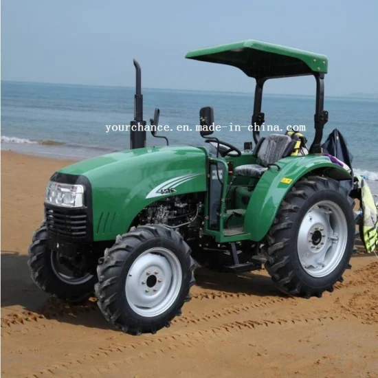 Горячая продажа Dq554 55HP 4WD Farm Wheel Farm Tractor Маленькие мини-компактные тракторы класса с сертификатом ISO Ce Pvoc Coc от производителя тракторного завода