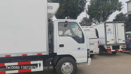Япония Isuzu 600p 4X2 тип 5 тонн 6 тонн рефрижераторный грузовик для мороженого