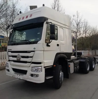 Хорошее качество HOWO 6X4 CNG Tractor Tuck, головка трактора HP 420 HP Ng