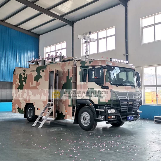 Совершенно новый командирский автомобиль спутниковой связи Sinotruk HOWO 4X2 FAW Beiben Dongfeng Shacman Foton Второй грузовик, сверхмощный специальный грузовик